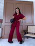ELYNDI LUX set "KOLKA" - BURGUNDY